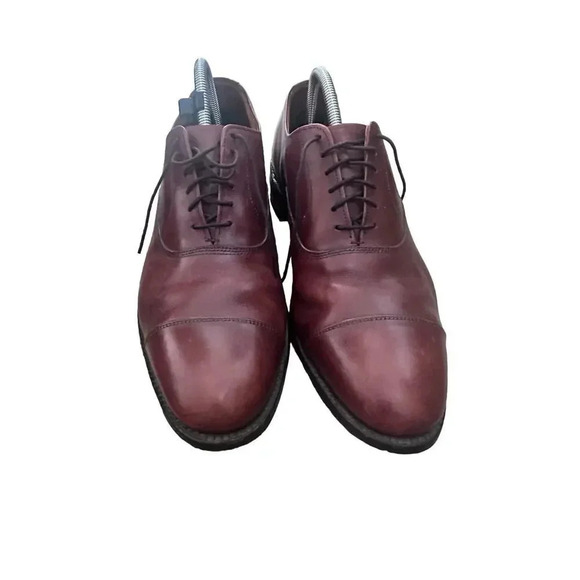 Allen Edmonds Sheffield Leather Cap Toe Oxford Dress Shoes Size 10.5 - Picture 1 of 7
